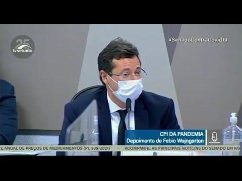 Vídeo: Wajngarten nega participação em negociações para compra de vacina contra covid 19 2021 05 12 13:51:42