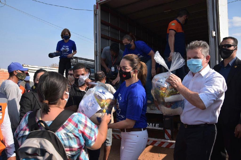 governo de mt investe em acoes sociais do ser familia emergencial e vem ser mais solidario com recursos proprios