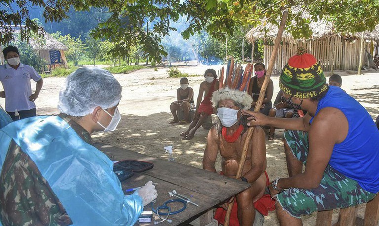 72 dos indigenas ja receberam as duas doses da vacina contra a covid 19