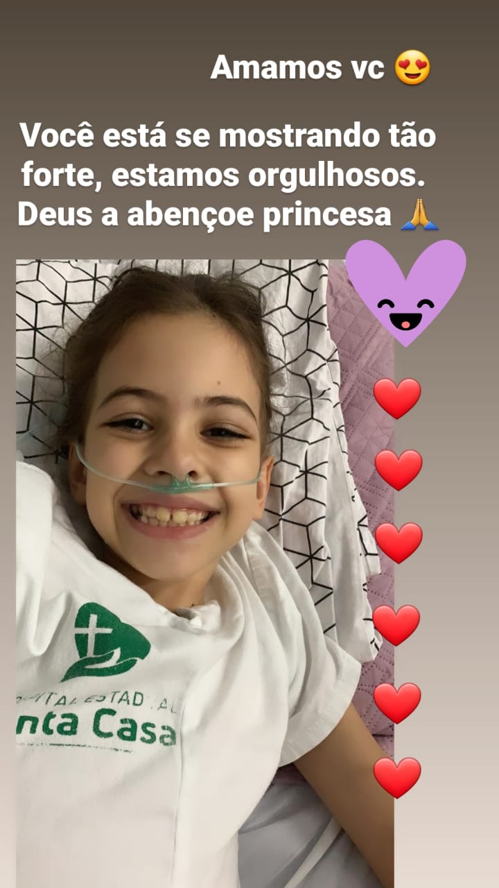 Familiares e amigos fazem corrente de oração por criança luverdense em tratamento médico 2 WhatsApp Image 2021 06 10 at 14.25.34