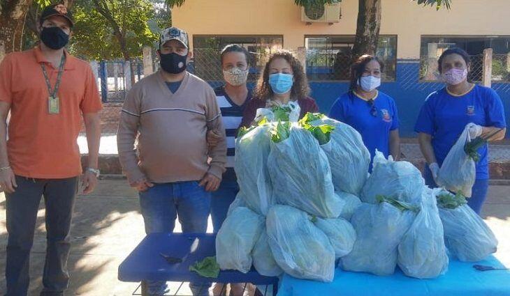 mato grosso do sul nao coma menos coma melhor” atraves da agraer alunos de angelica recebem alimentos do pnae