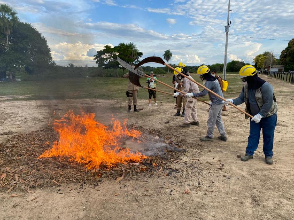 sema e bombeiros realizam 13 cursos de formacao de brigadistas