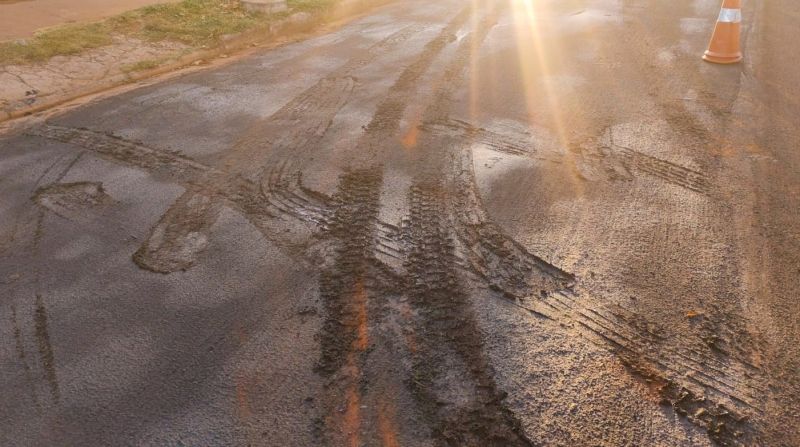 desrespeito as interdicoes pode comprometer qualidade de asfalto no fujii