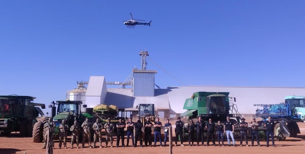 operacao cumpre 24 mandados em mt e mg contra envolvidos em esquema de desvio e receptacao de cargas de soja