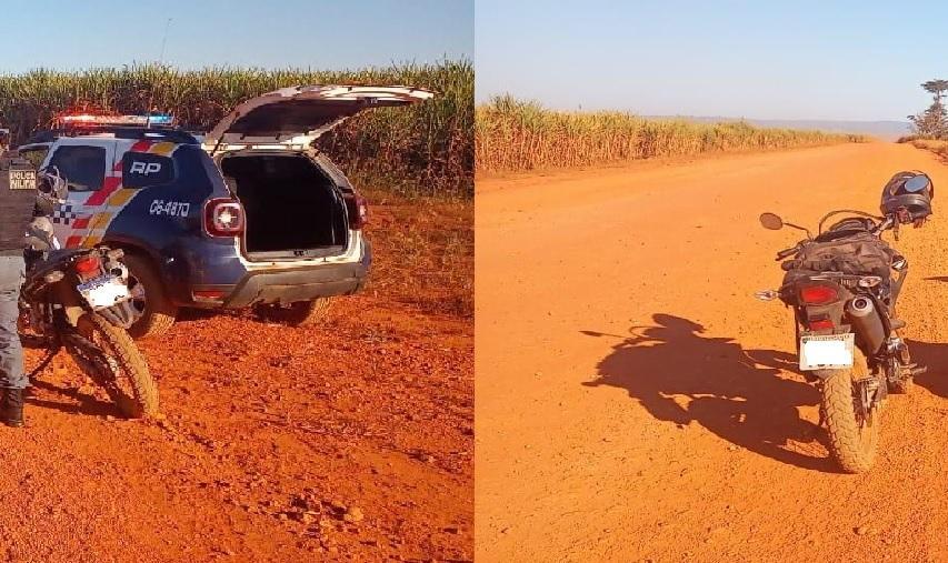 pm intercepta motociclistas e recupera veiculos em lambari d´ oeste