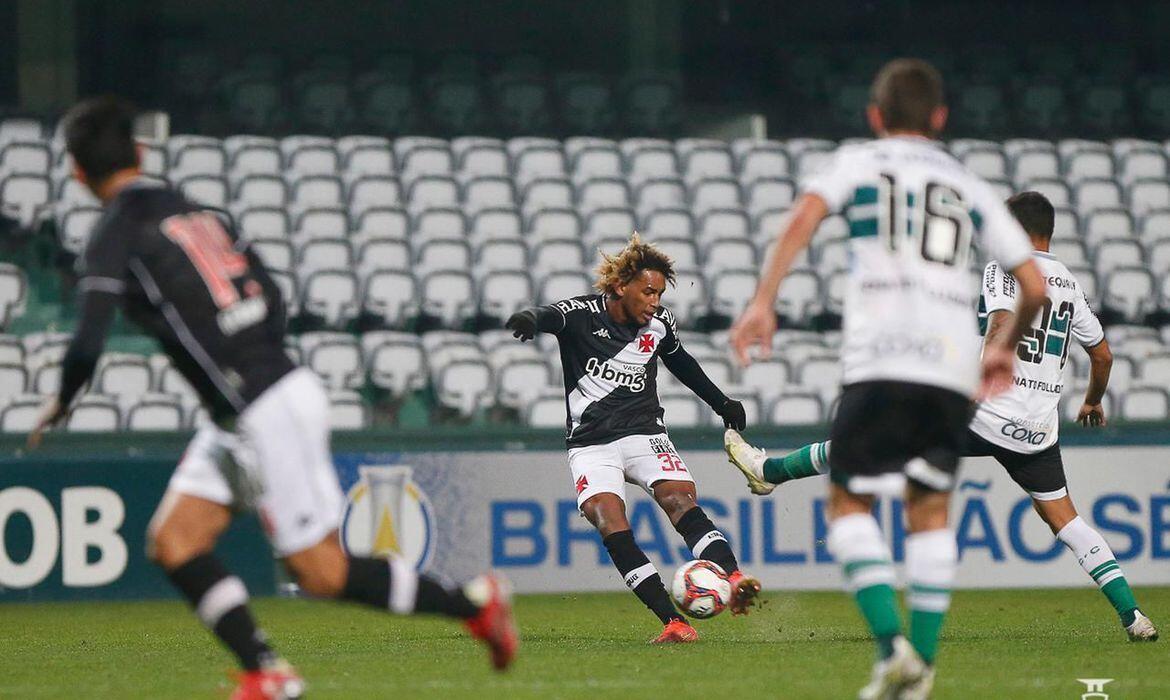 serie b vasco sai na frente mas cede empate ao coritiba