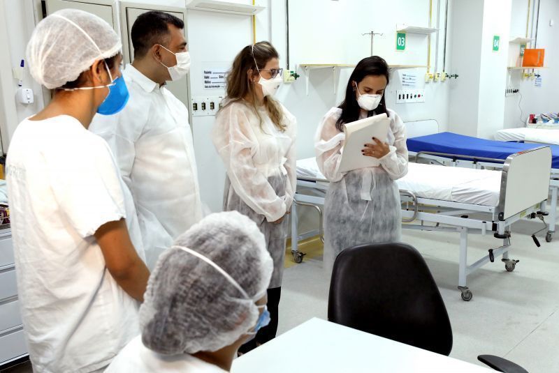 consultoras do hospital sirio libanes visitam hospital referencia a covid 19