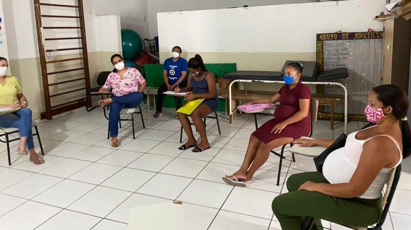 unidades basicas de saude promovem palestras sobre amamentacao com gestantes e puerperas