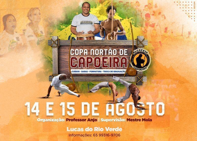 copa nortao de capoeira acontece neste fim de semana em lucas do rio verde