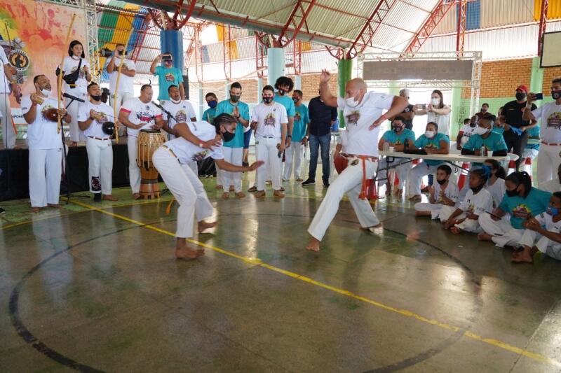 copa nortao reuniu capoeiristas do brasil e do exterior em lucas do rio verde