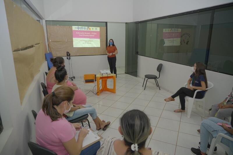 educacao sexual e tema do grupo de mulheres no psf vii