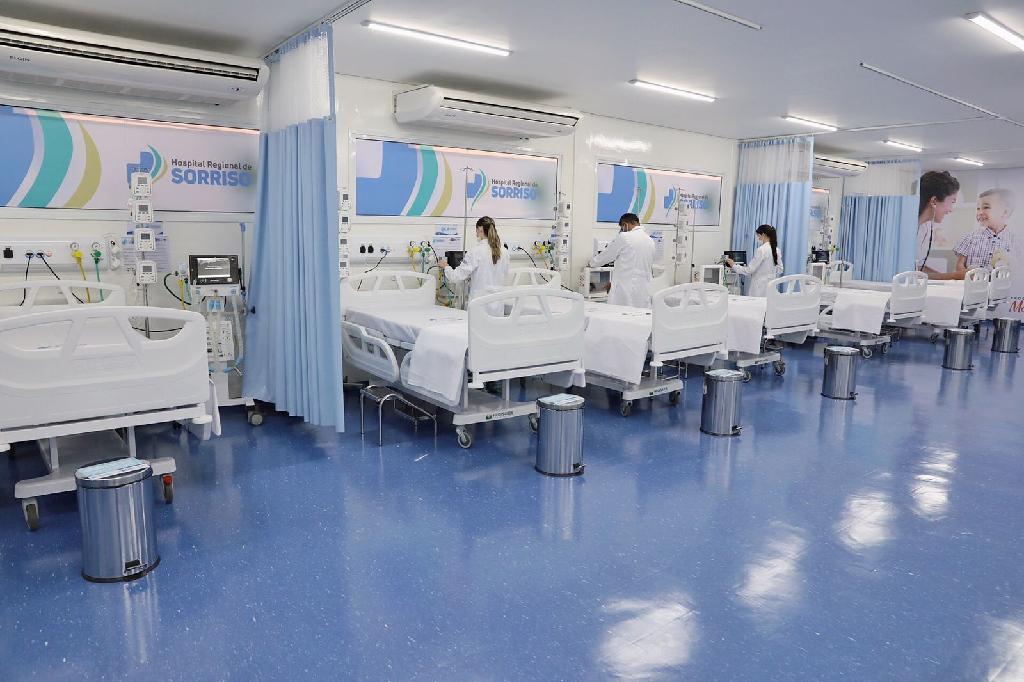 governo de mato grosso inaugura nova ala do hospital regional de sorriso