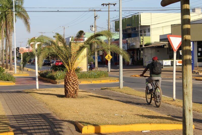 planejamento e cidade percorre e analisa ciclovias de lucas do rio verde