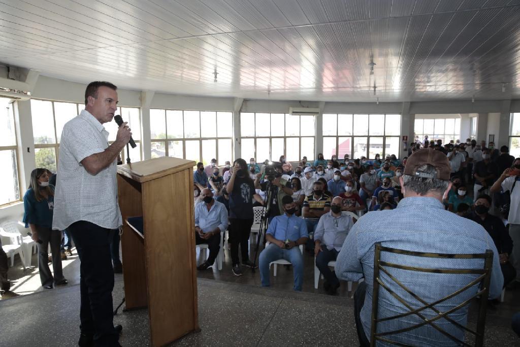 prefeito de marcelandia assumi a prefeitura em um momento certo o estado esta trabalhando e mostrando resultado com parcerias”