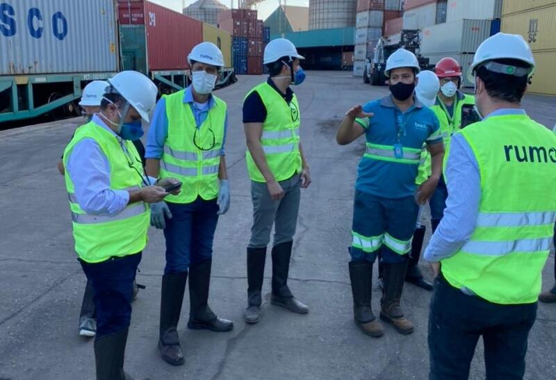 prefeito miguel vaz visita instalacoes de terminal ferroviario em rondonopolis