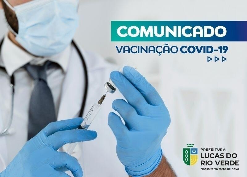 primeira dose luverdenses de 21 anos completos ou mais sao convocados para vacinacao contra a covid 19