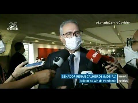 video faremos esforco para antecipar mas nao sei se sera possivel diz renan sobre relatorio da cpi