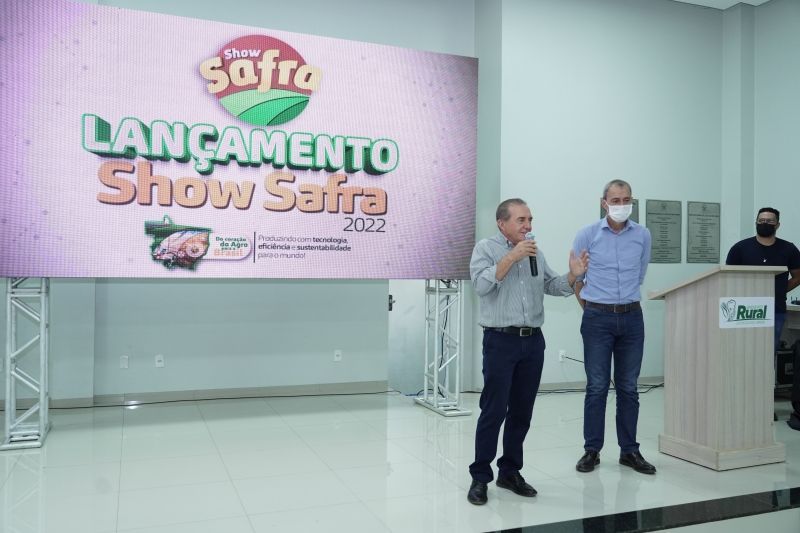 prefeitura participa de lancamento do show safra 2022
