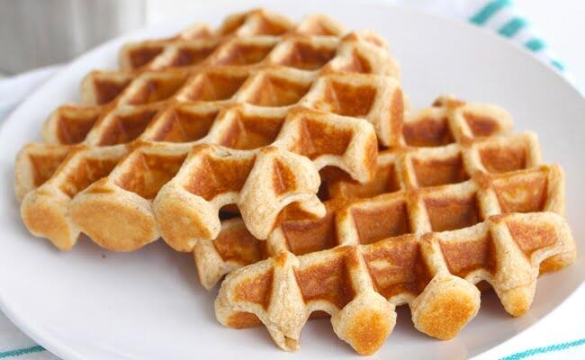 Receita de waffle