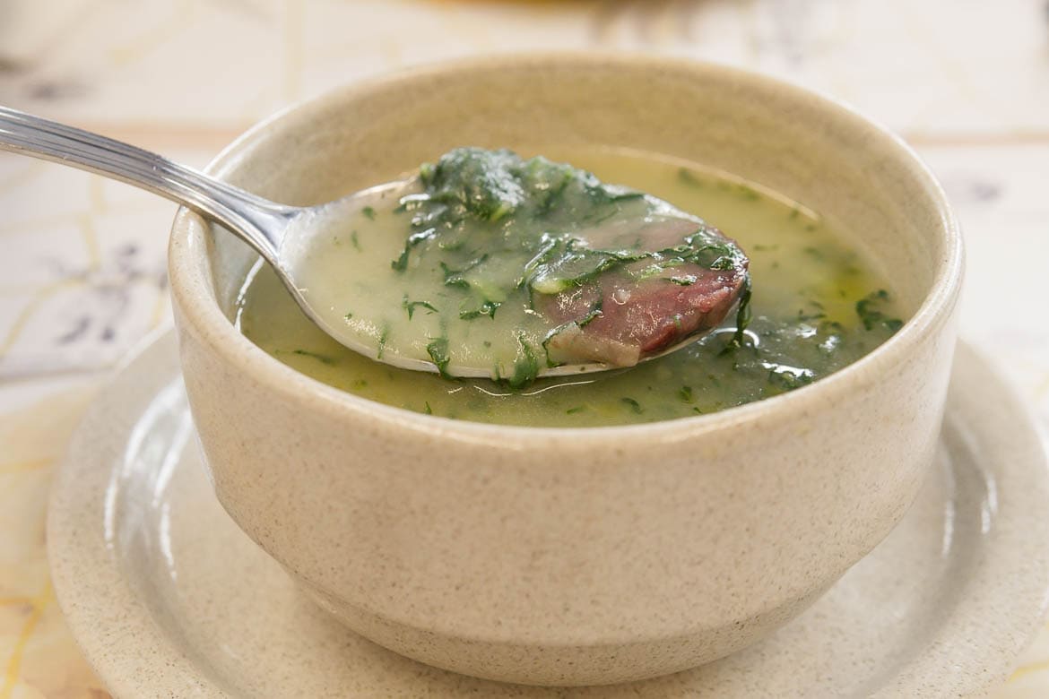 receita de caldo verde