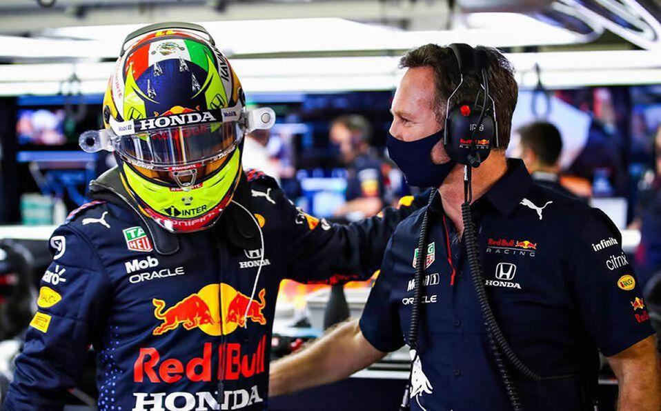 christian horner checo perez supera