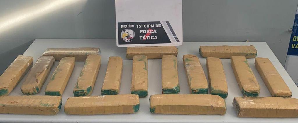 forca tatica apreende 23 kg de maconha em varzea grande