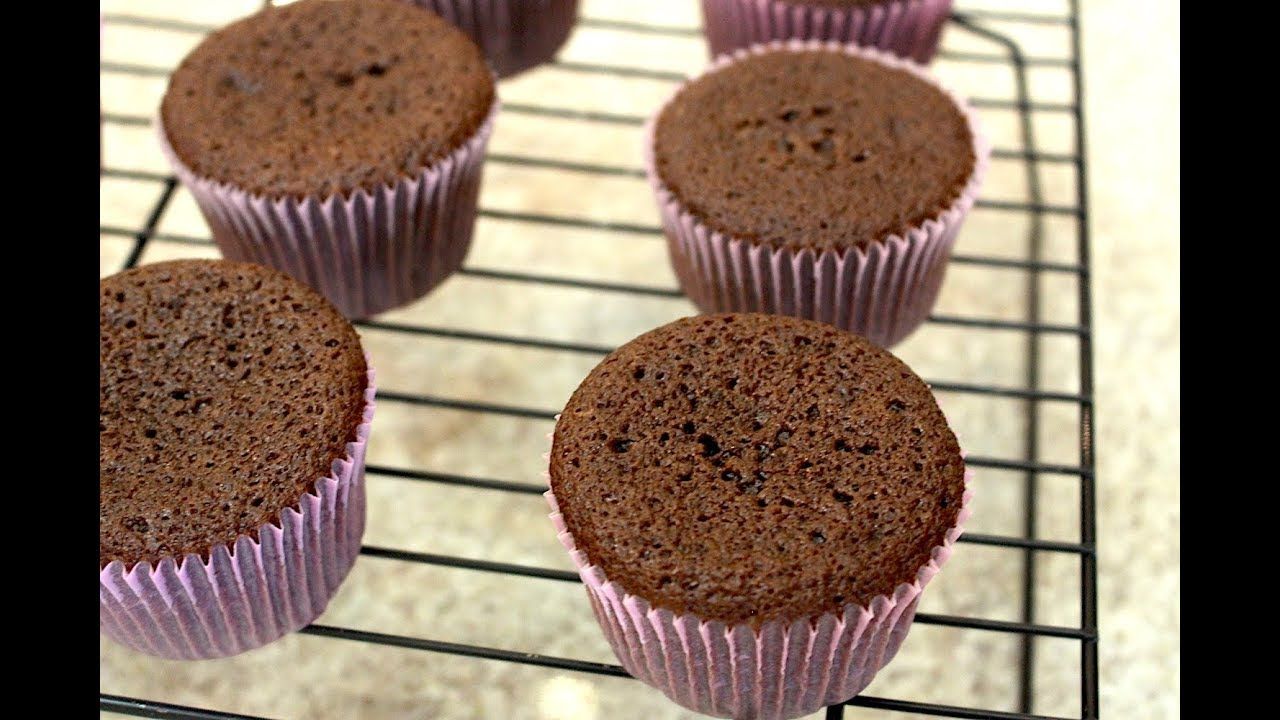 receita de cupcake de chocolate