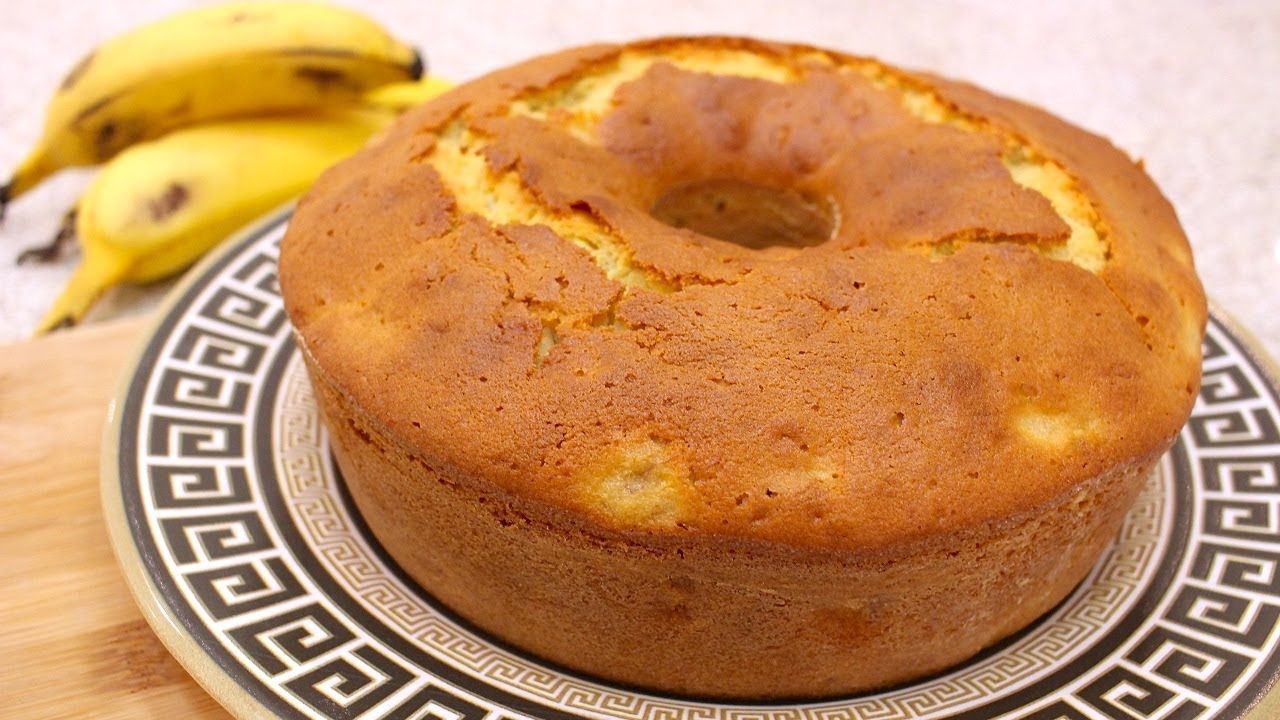 bolo de banana