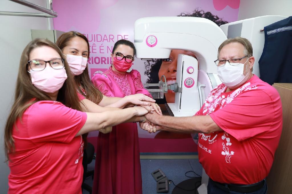 primeira dama virginia mendes reforca a importancia da prevencao e diagnostico precoce do cancer de mama