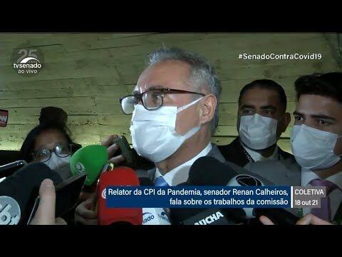 video vamos confrontar pontos de vistas e acertar posicionamento diz renan sobre vazamento de relatorio