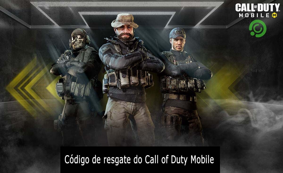 Código de resgate do Call of Duty Mobile