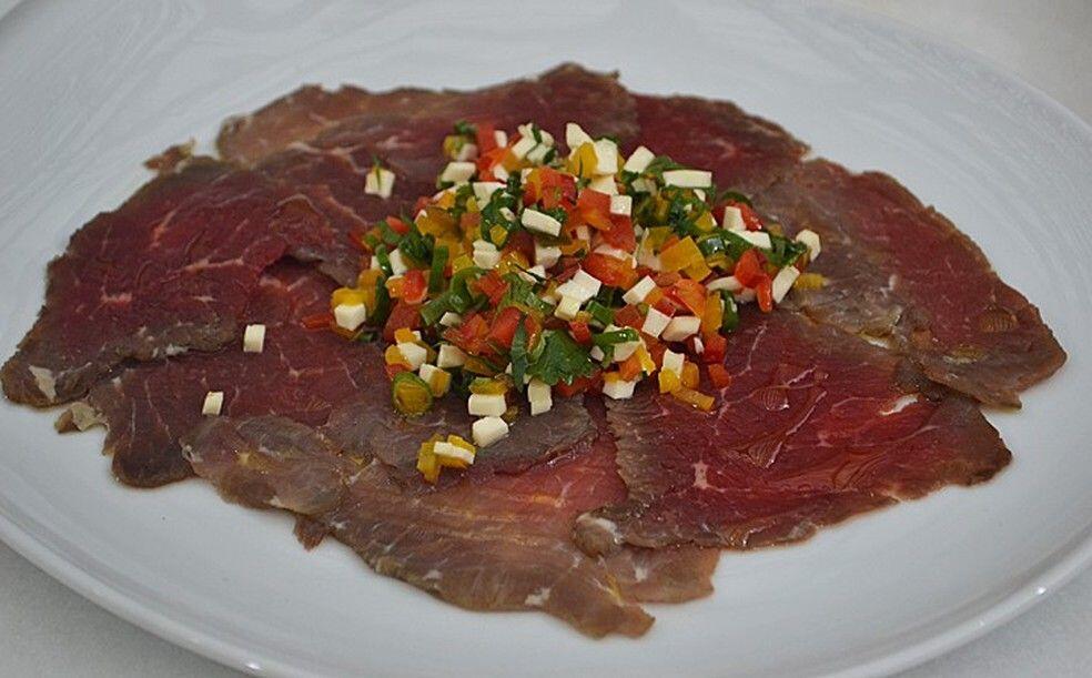 carpaccio de carne