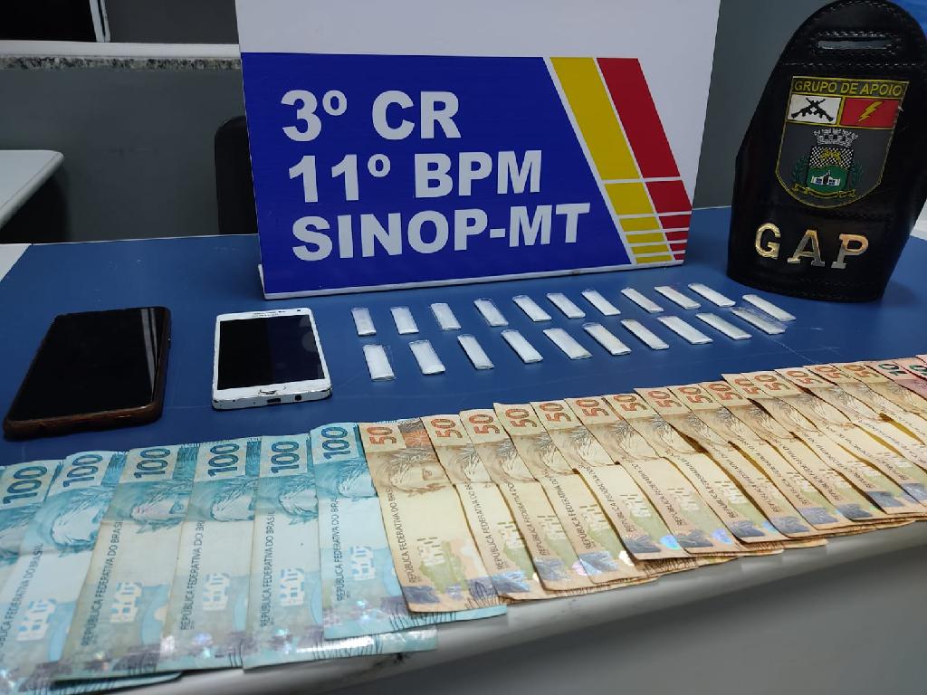 gap e raio flagram quatro pessoas com cocaina pasta base e r 1 8 mil em sinop