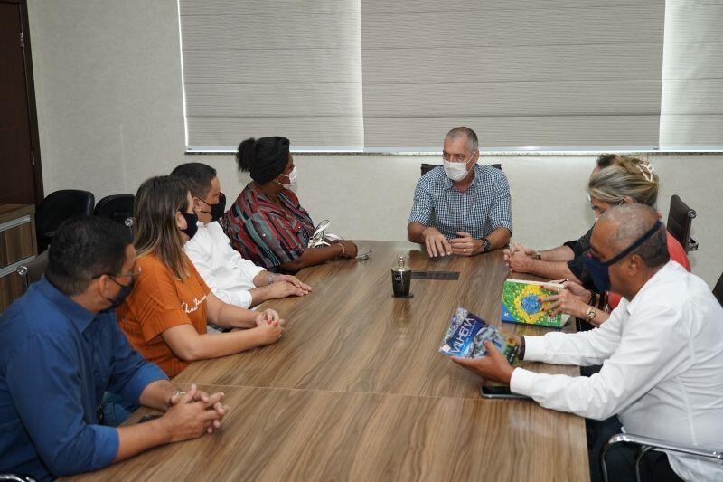 municipio recebe visita de representantes de primavera do leste e cidades de rondonia