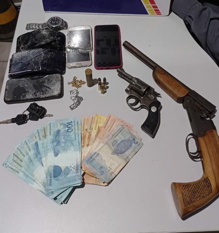 policiais libertam refens e prendem quadrilha por roubo e sequestro em diamantino