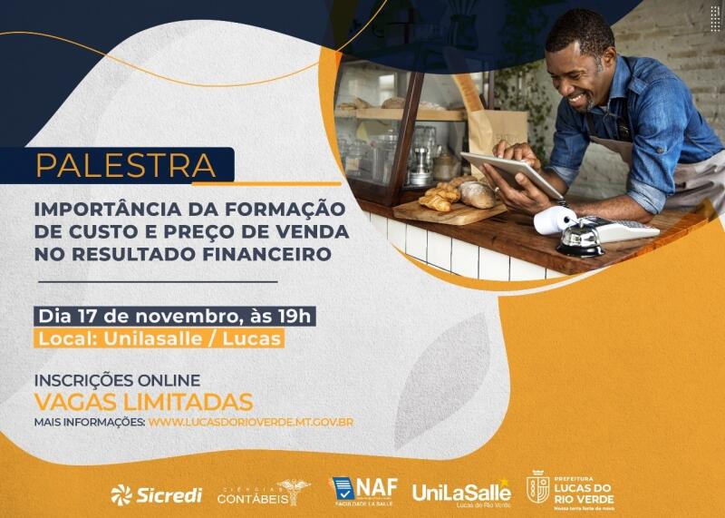 prefeitura e parceiros promovem palestra sobre resultado financeiro