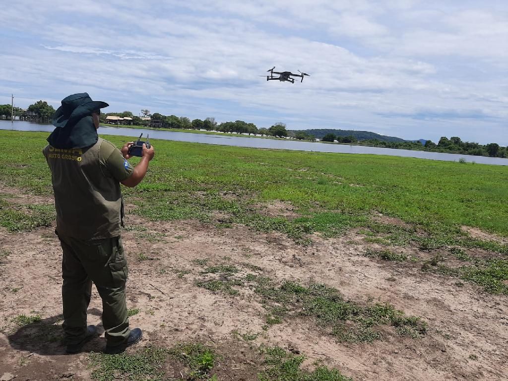 sema mt usa drones para fiscalizar e impedir pesca ilegal na piracema veja video