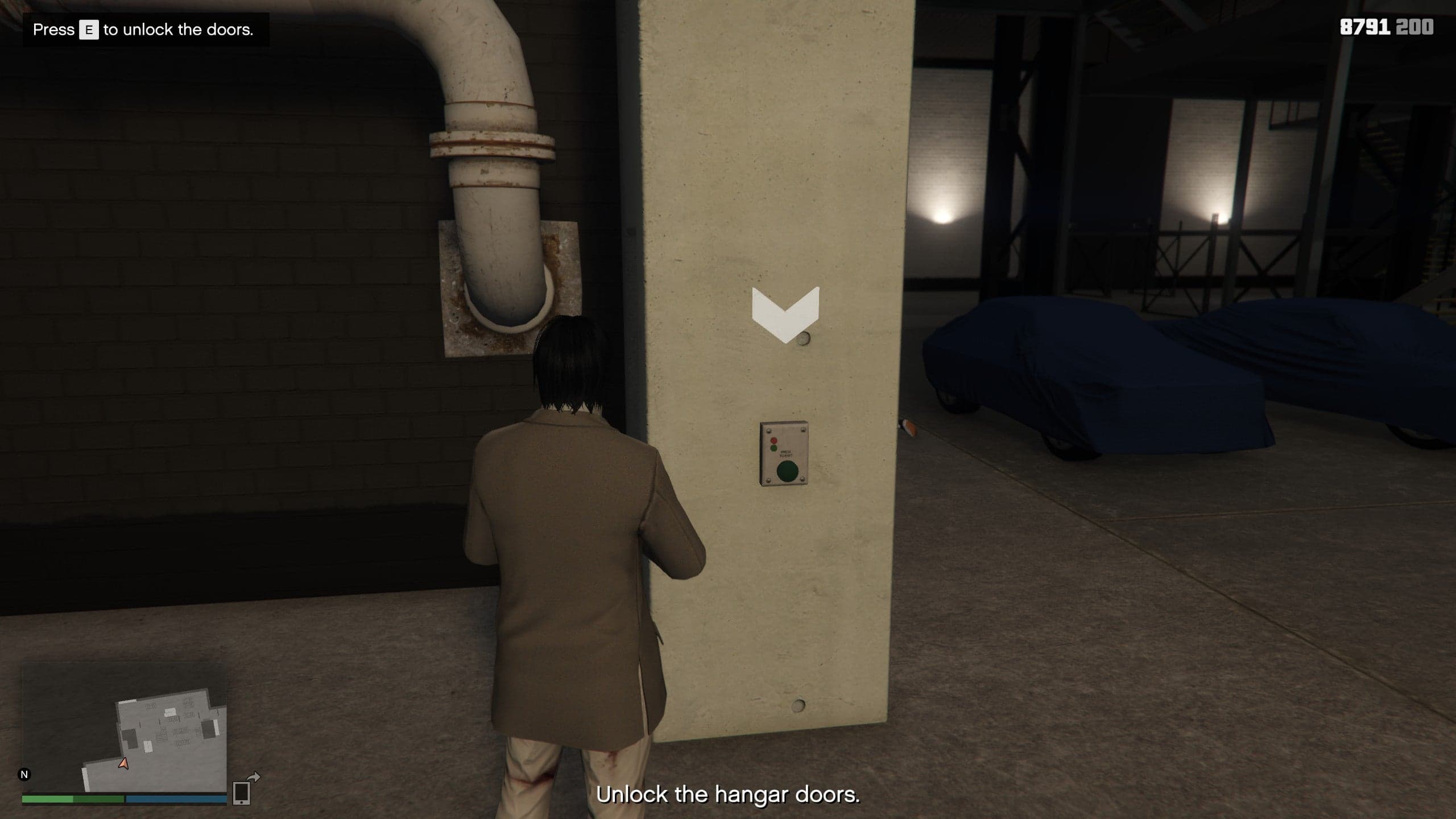 Como abrir as portas do hangar no GTA Online