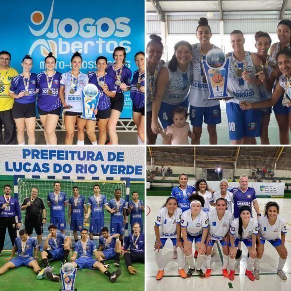 delegacao sorrisense conquista quatro primeiros lugares nos jogos abertos mato grossenses 2021