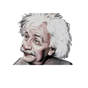 kisspng albert einstein t shirt smile smile einstein s head 5a836685ace994.4403029915185609017083