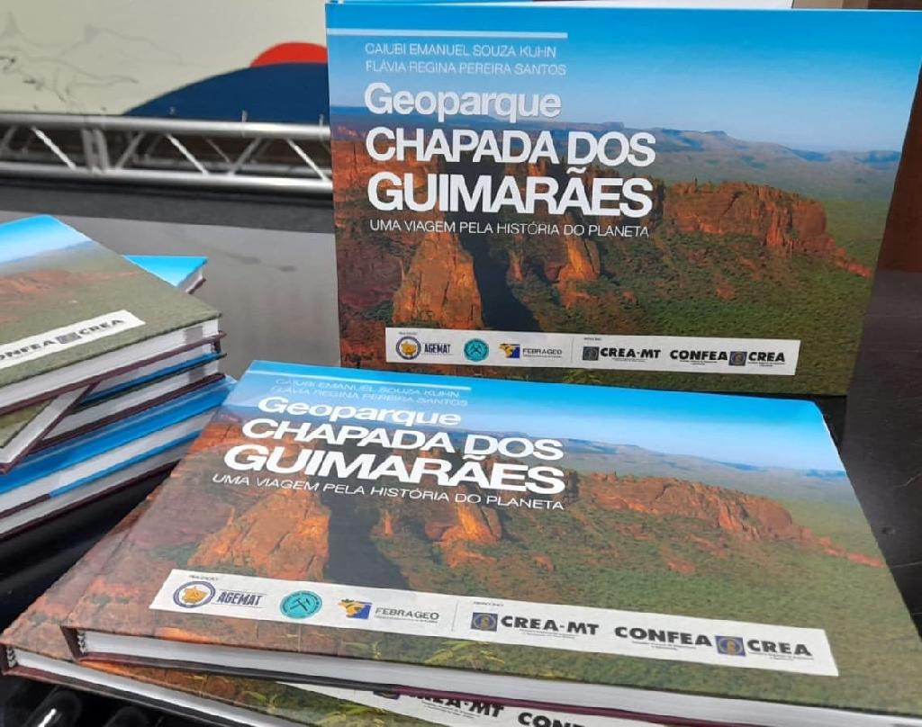 livro geoparque chapada dos guimaraes fomenta desenvolvimento sustentavel e turismo
