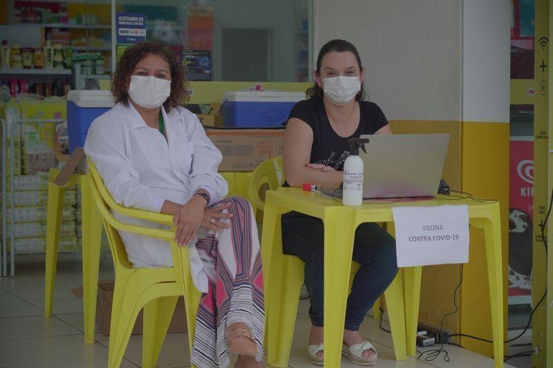 mais de 400 luverdenses foram vacinados contra a covid durante tres dias de acao especial