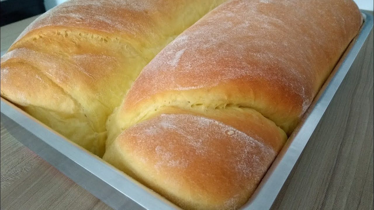 receita de pão caseiro rápido