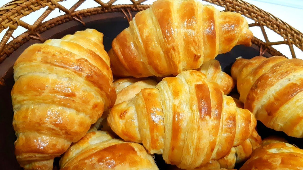 receita de croissant