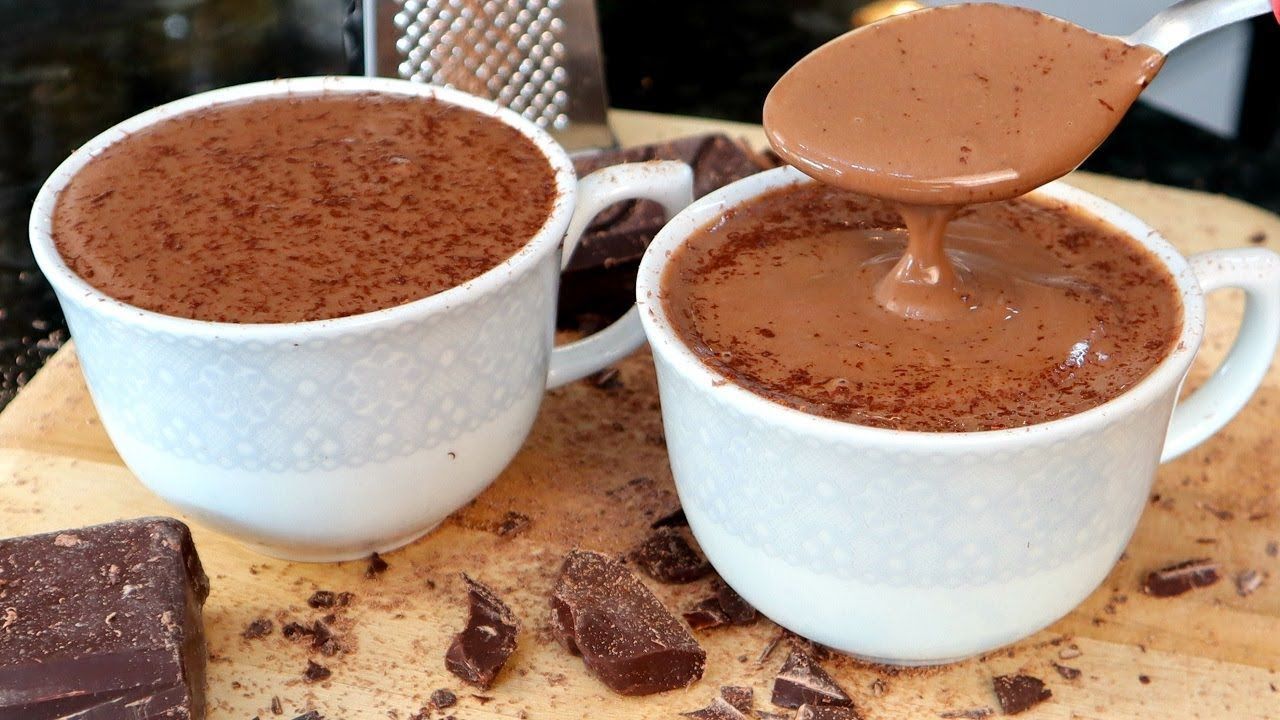 receita de chocolate quente