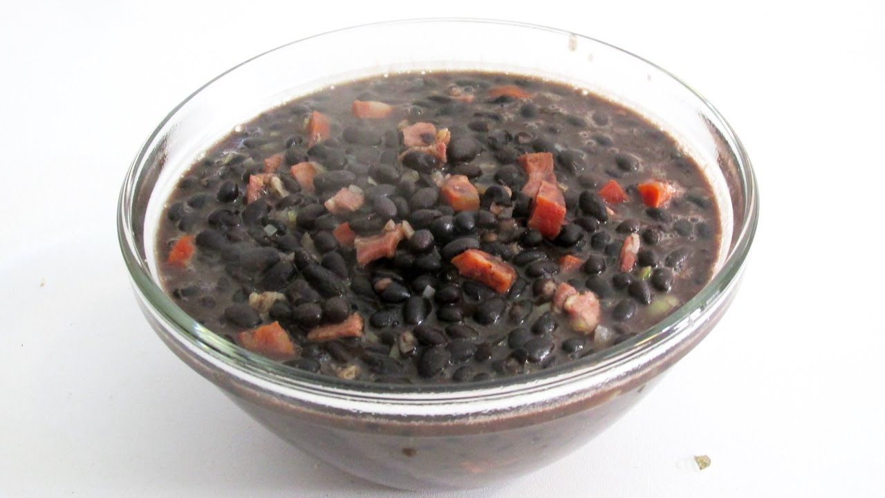 receita de feijão preto