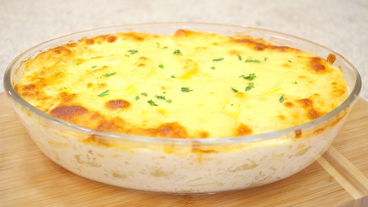 receita de batata gratinada