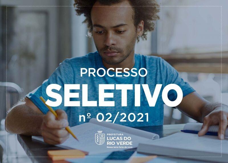 provas do processo seletivo nº 02 2021 serao aplicadas nesta quarta feira 15