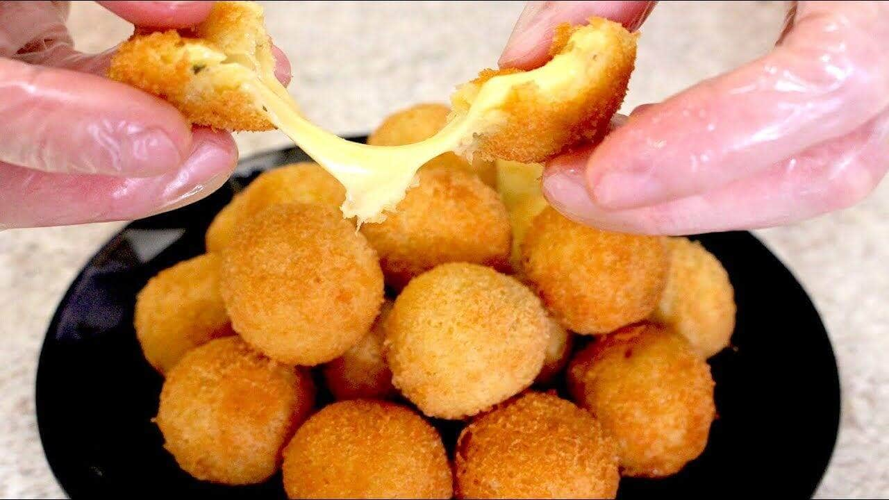 como fazer bolinha de queijo