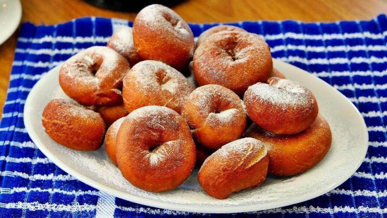 receita de rosquinha frita